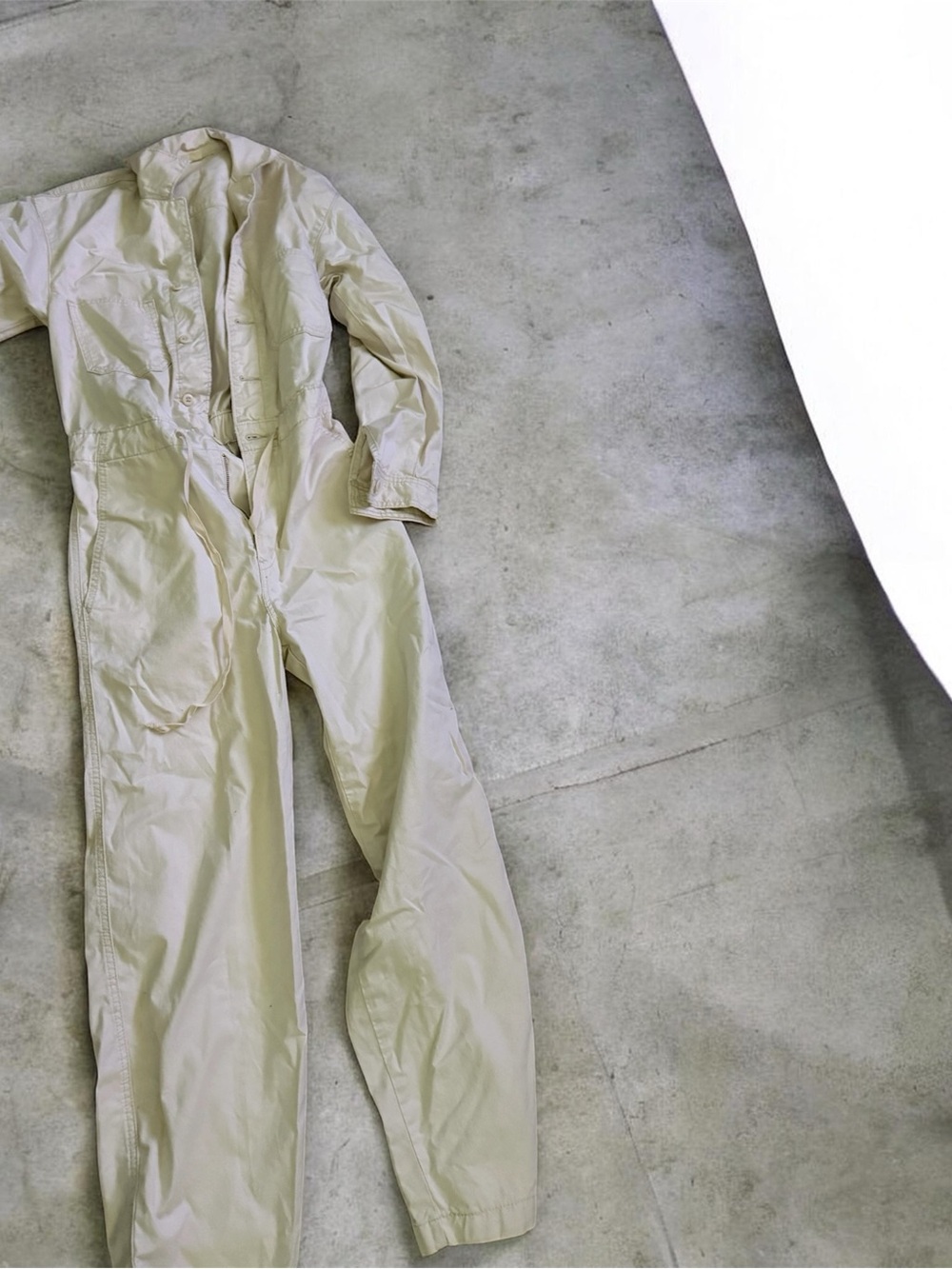 Levi's Light Beige Women's Utility Jumpsuit